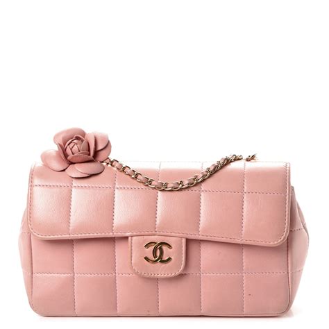 chanel camellia chocolate bar|CHANEL Lambskin Quilted Mini Chocolate Bar Camellia Flap .